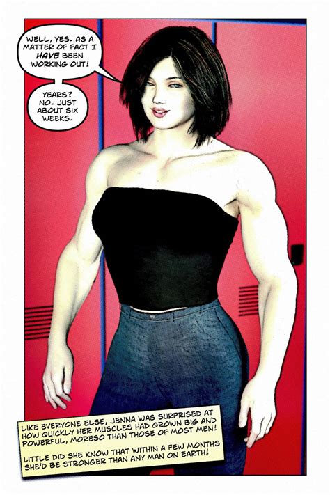 female muscle comics|The Wish